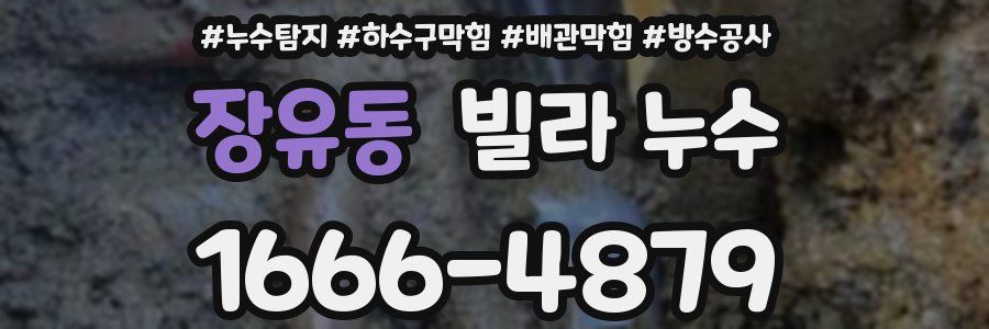 장유동 빌라 누수