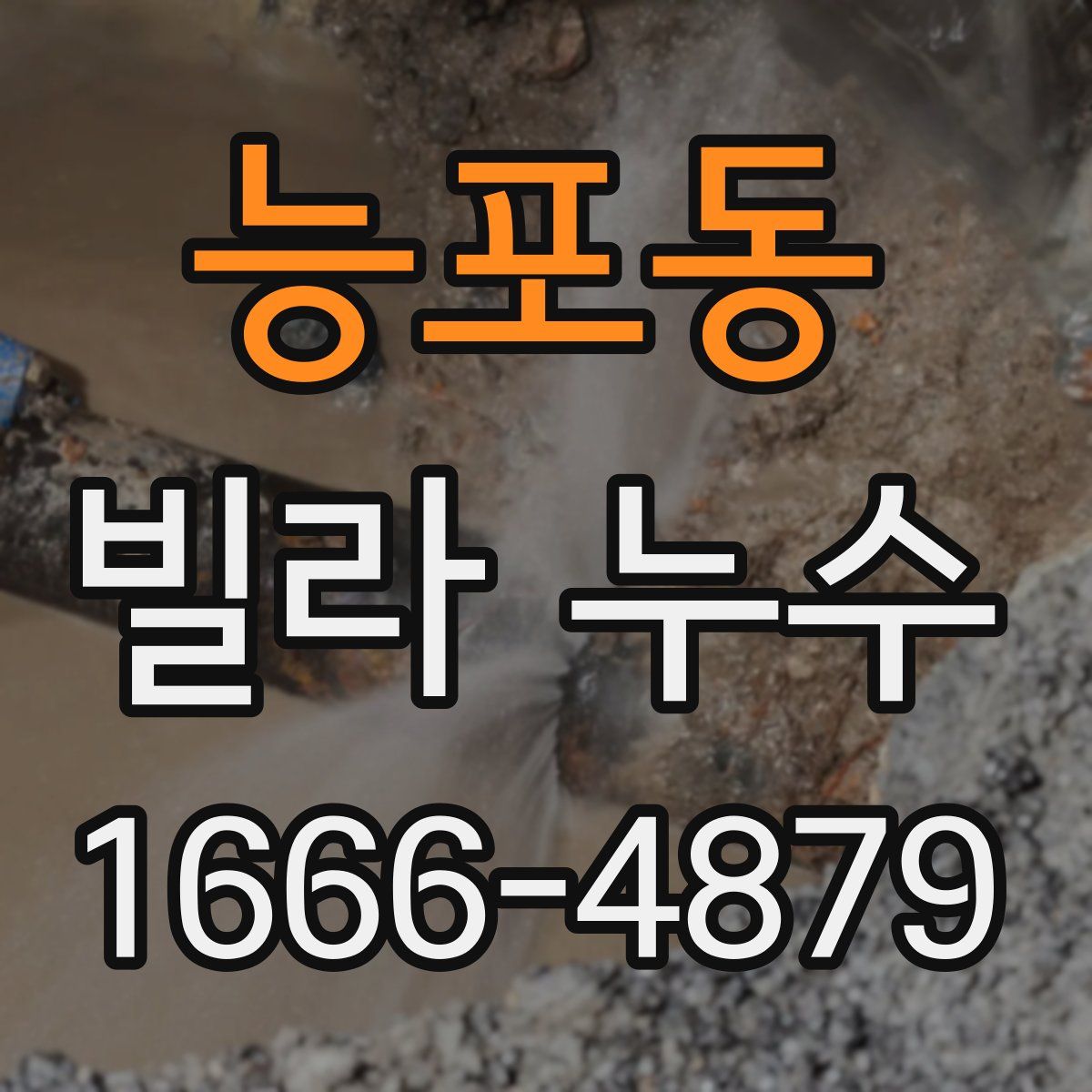 능포동 빌라 누수