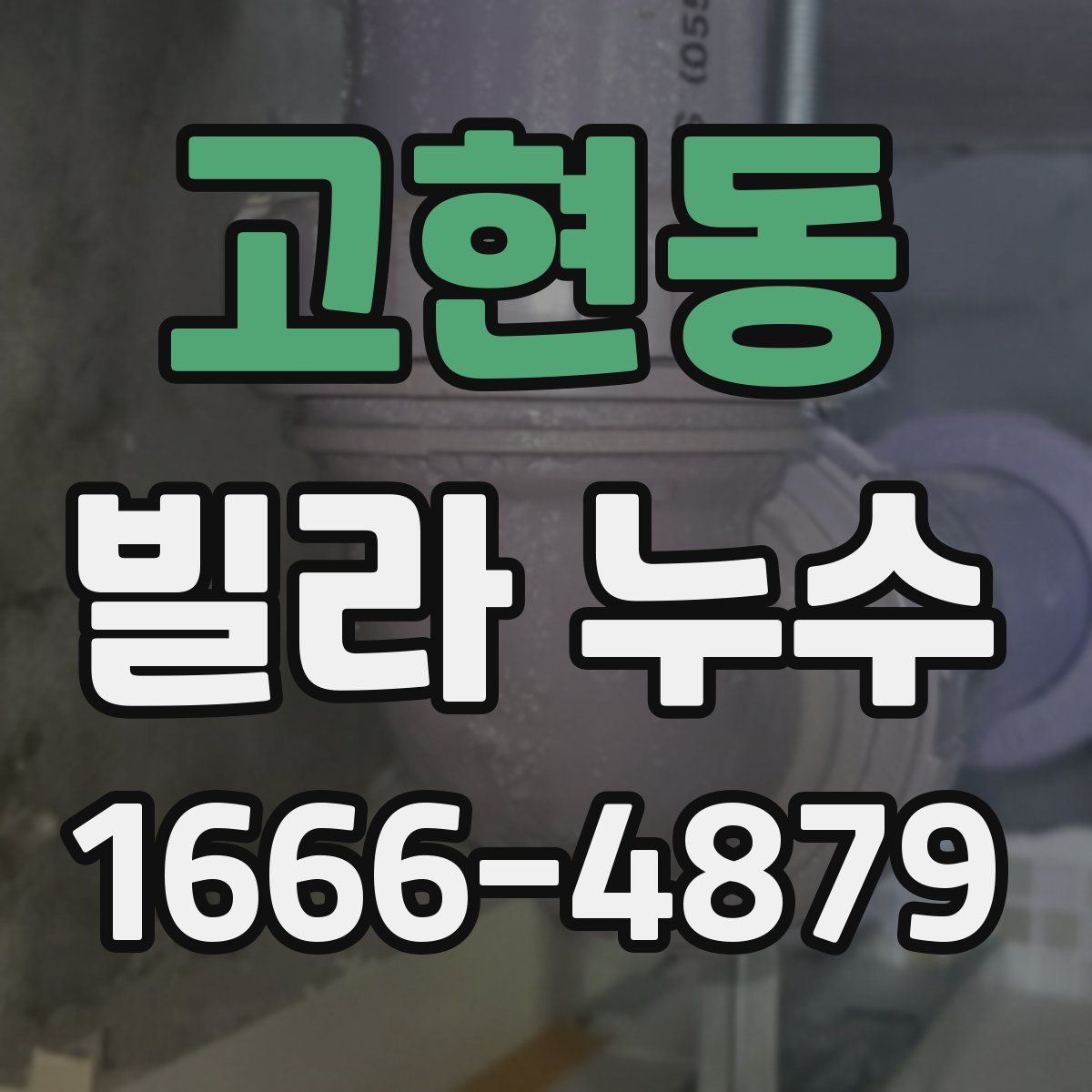 고현동 빌라 누수