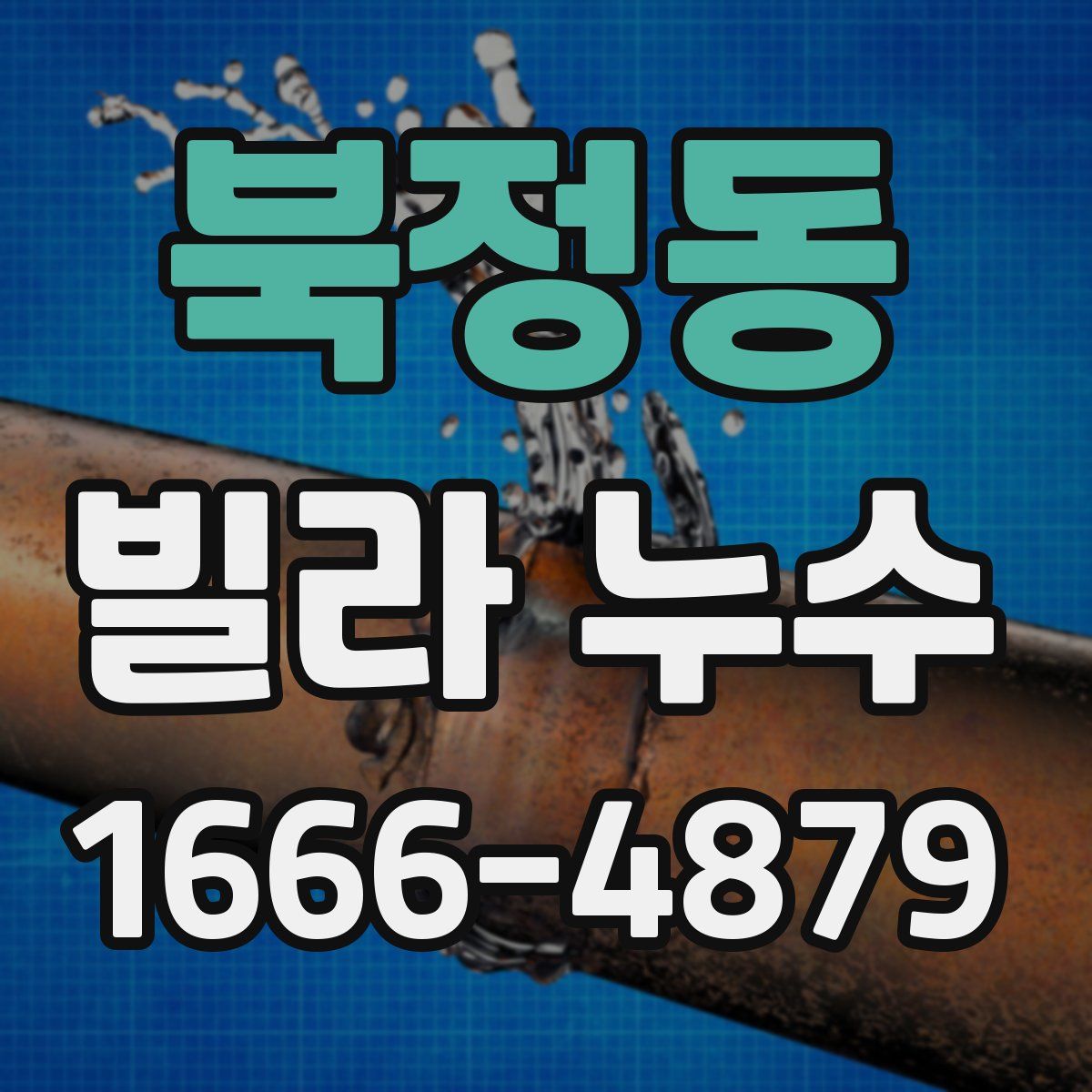 북정동 빌라 누수