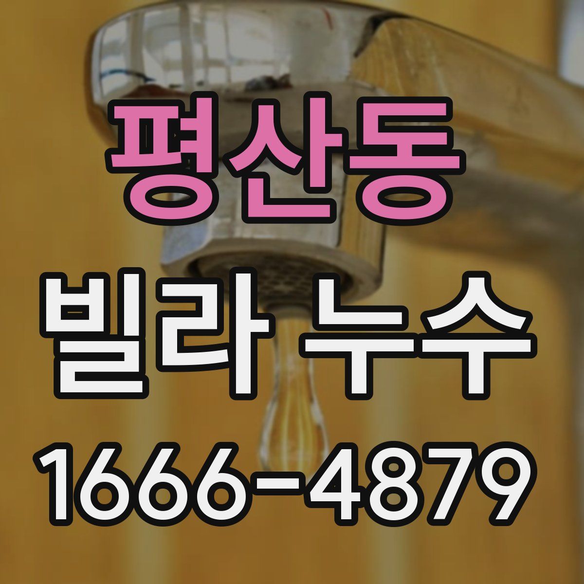 평산동 빌라 누수