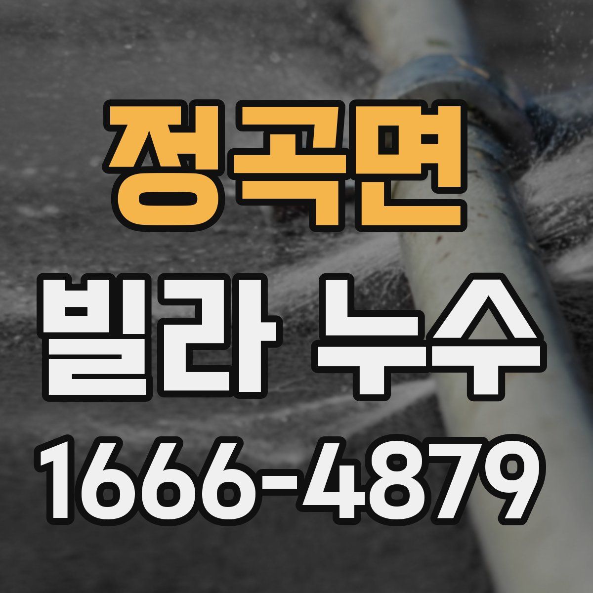 정곡면 빌라 누수