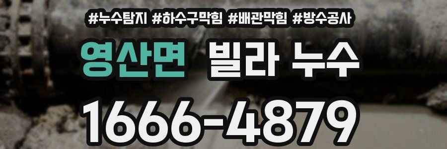 영산면 빌라 누수
