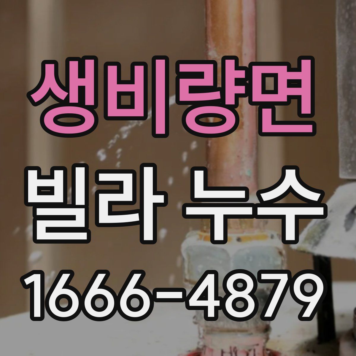 생비량면 빌라 누수