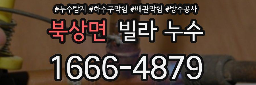 북상면 빌라 누수