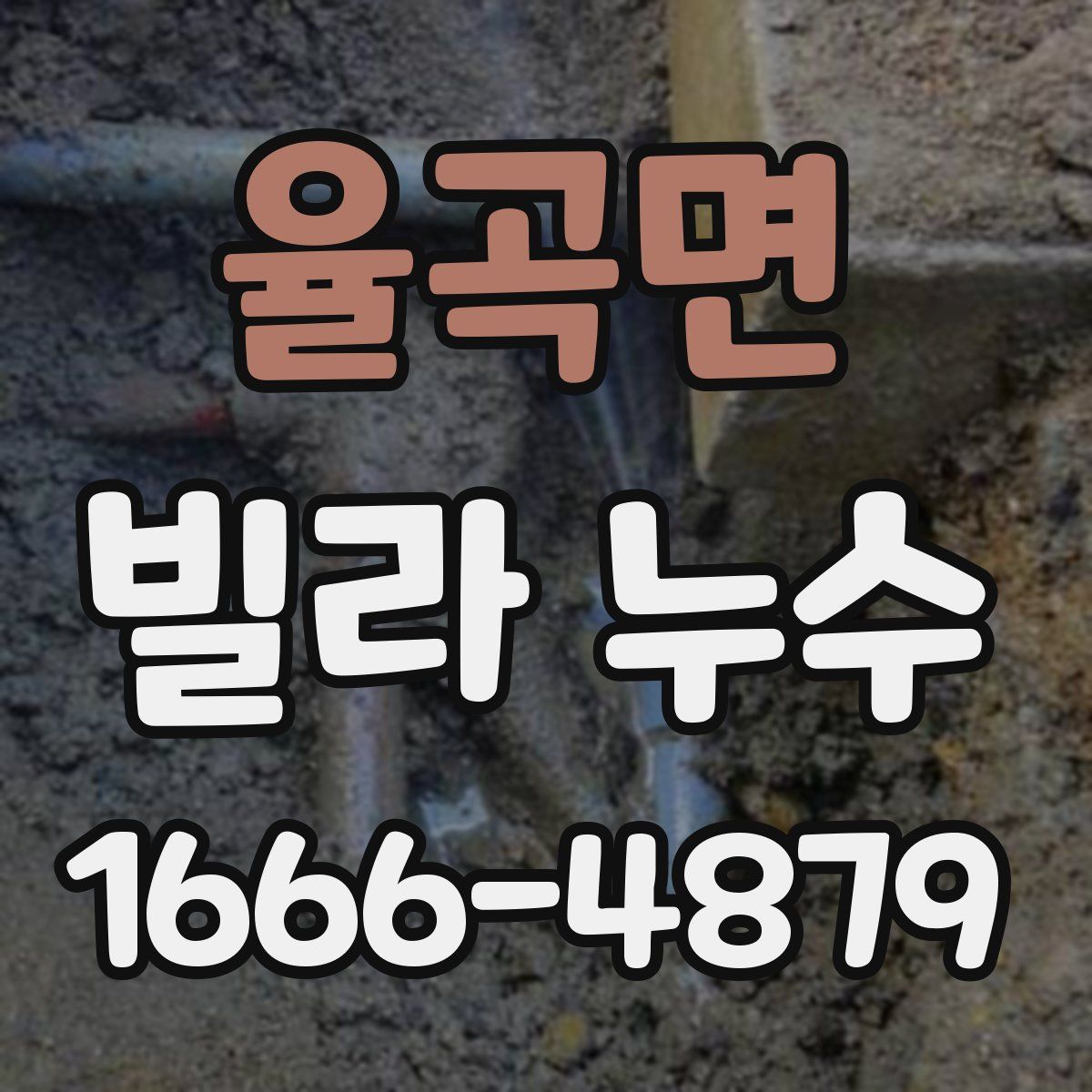 율곡면 빌라 누수