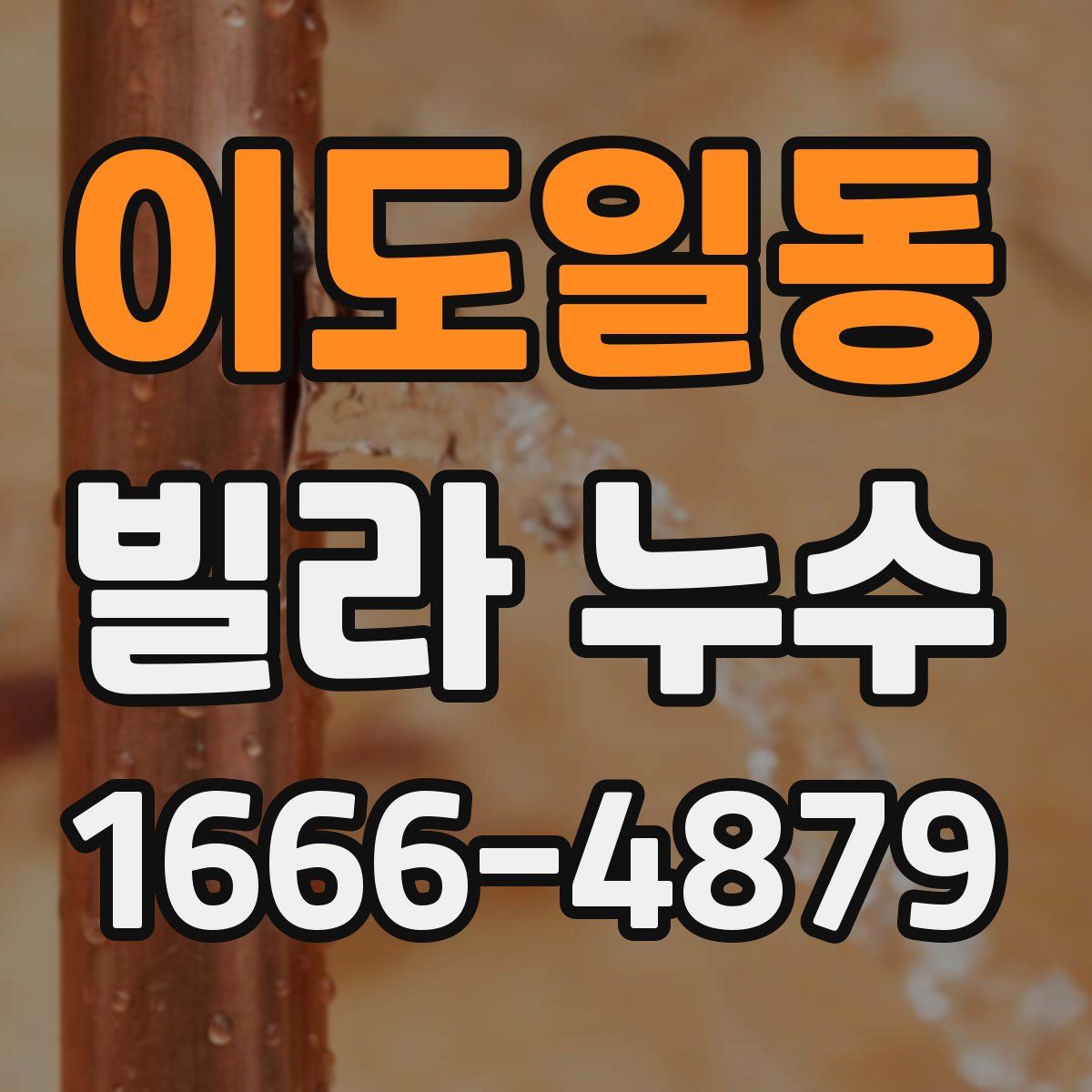 이도일동 빌라 누수