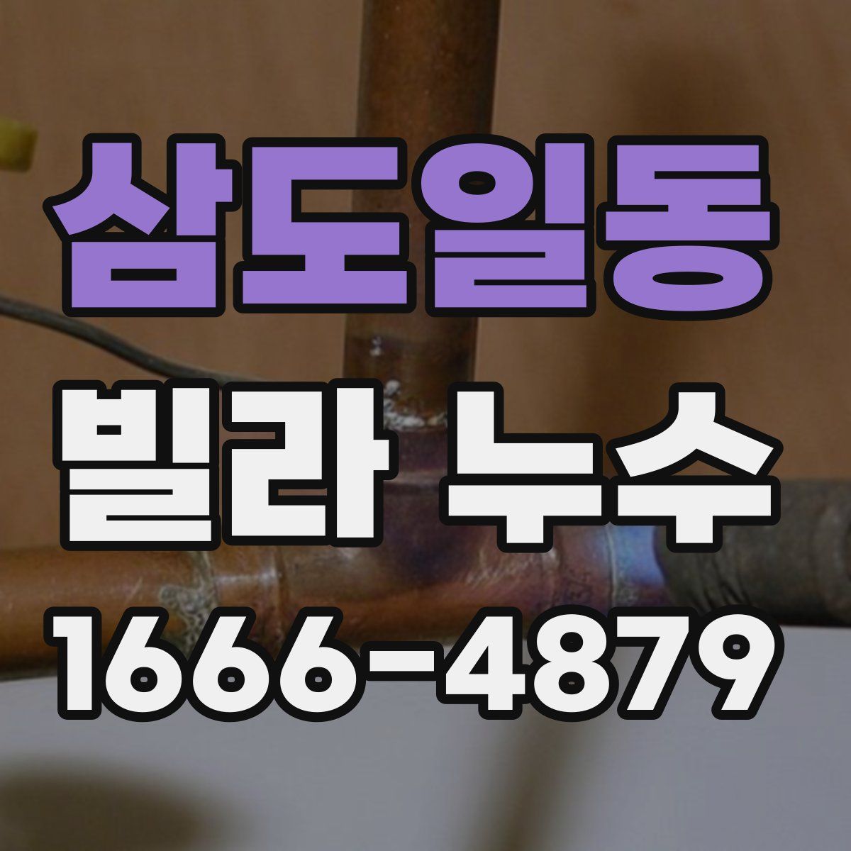 삼도일동 빌라 누수