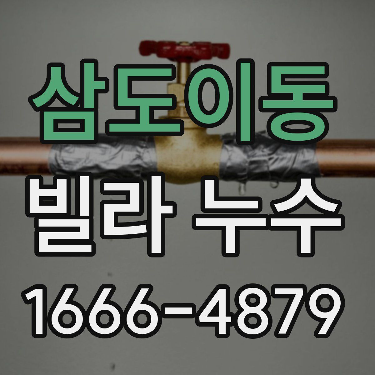 삼도이동 빌라 누수