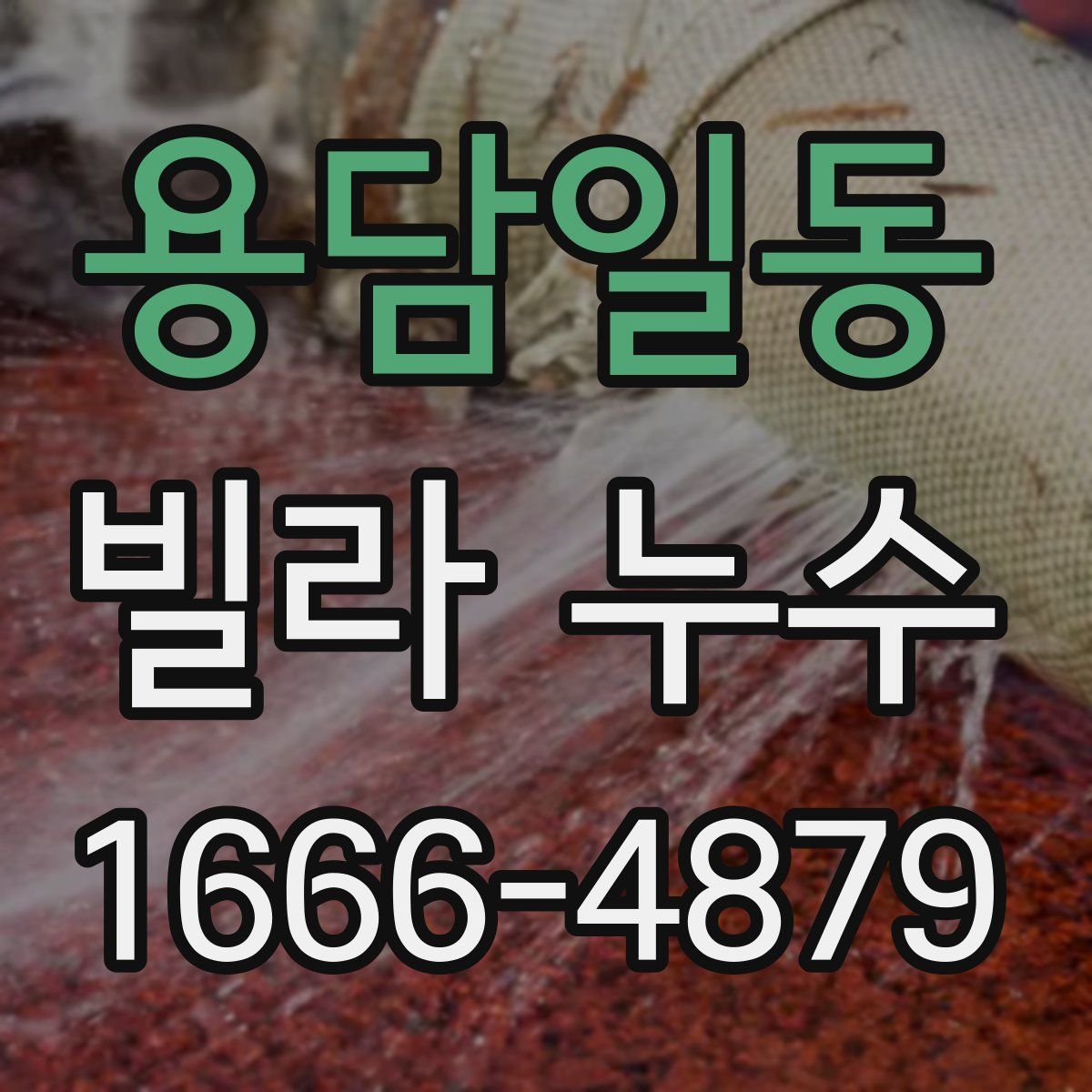 용담일동 빌라 누수