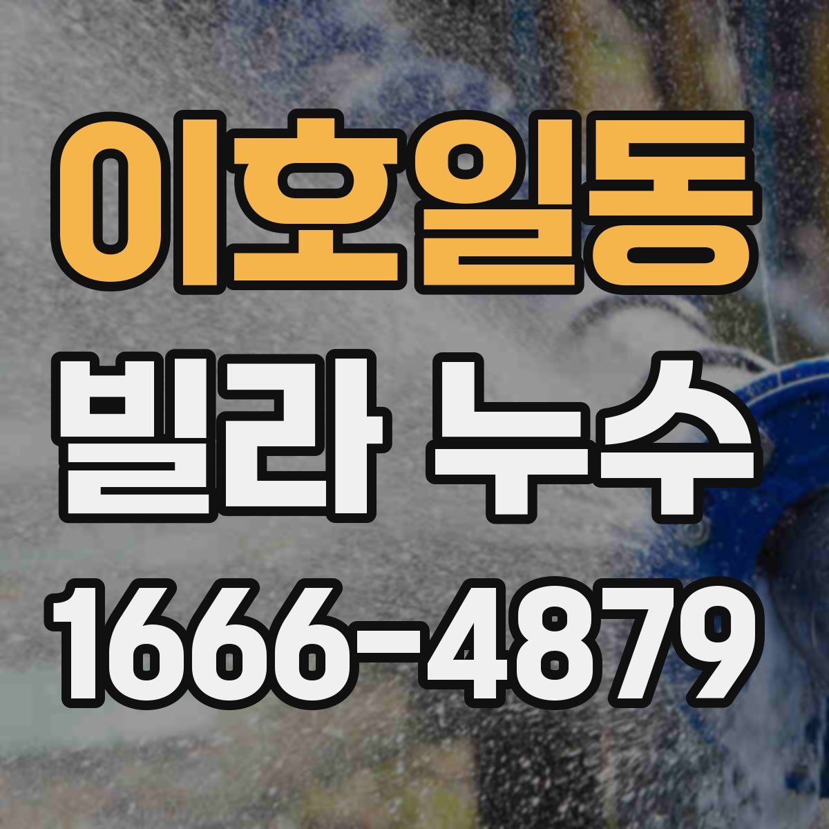 이호일동 빌라 누수