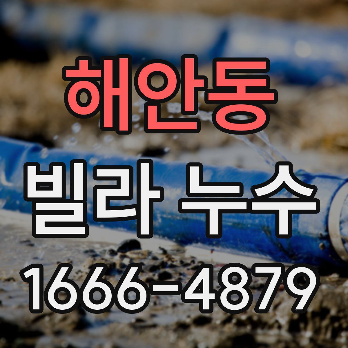 해안동 빌라 누수