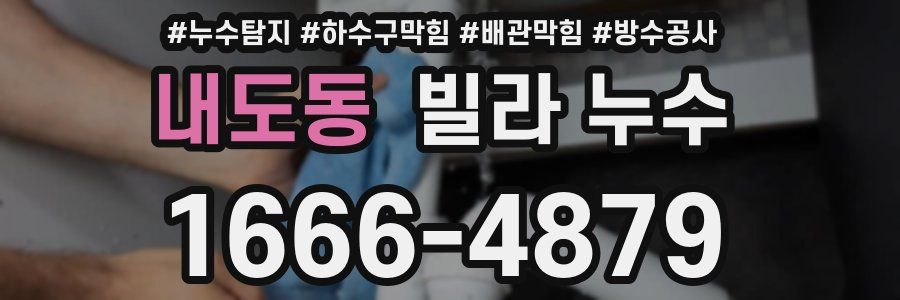 내도동 빌라 누수