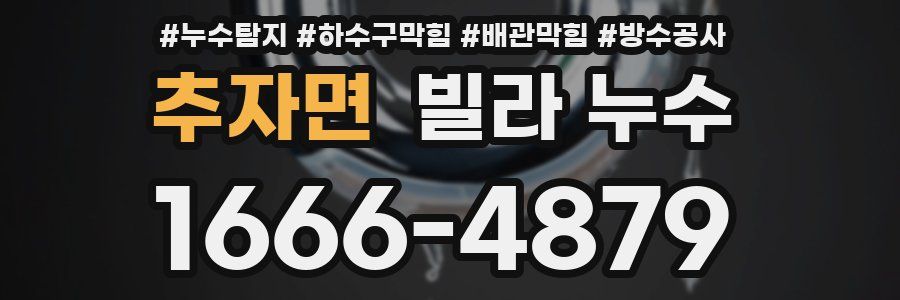 추자면 빌라 누수