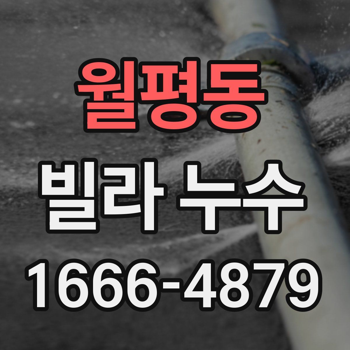 월평동 빌라 누수
