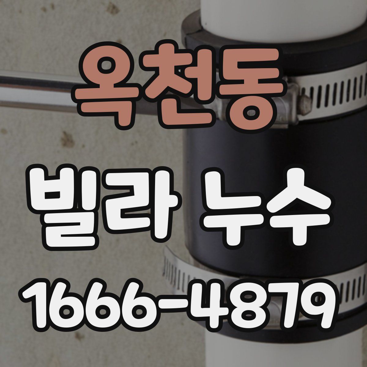 옥천동 빌라 누수