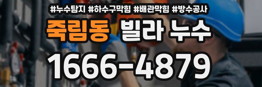 죽림동 빌라 누수