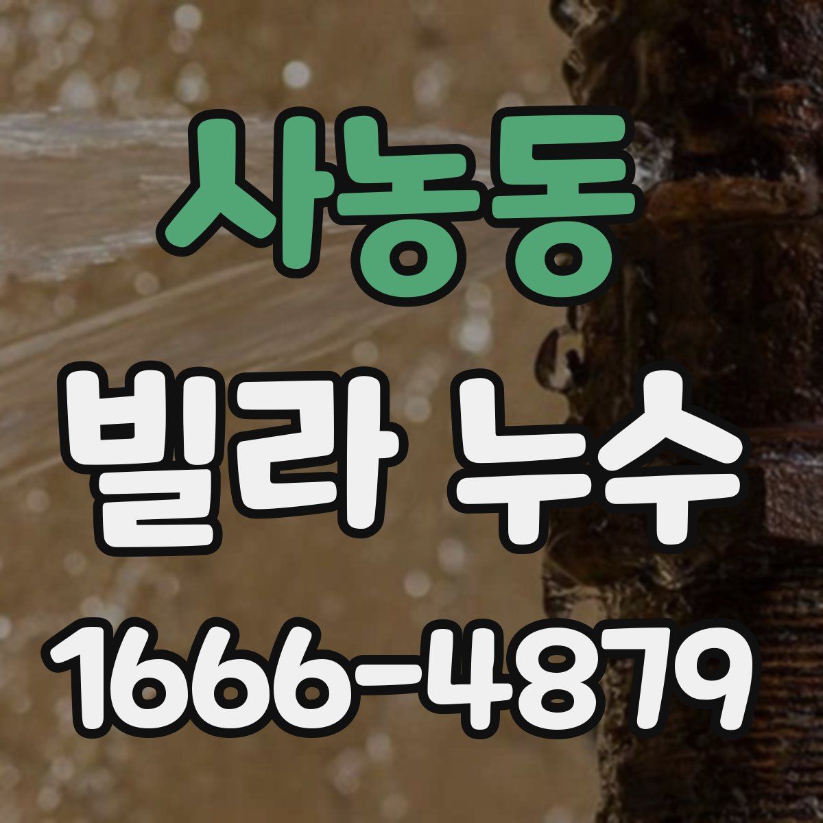 사농동 빌라 누수