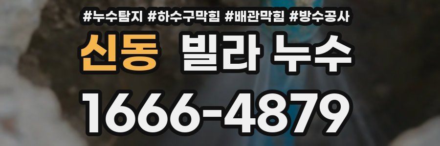 신동 빌라 누수