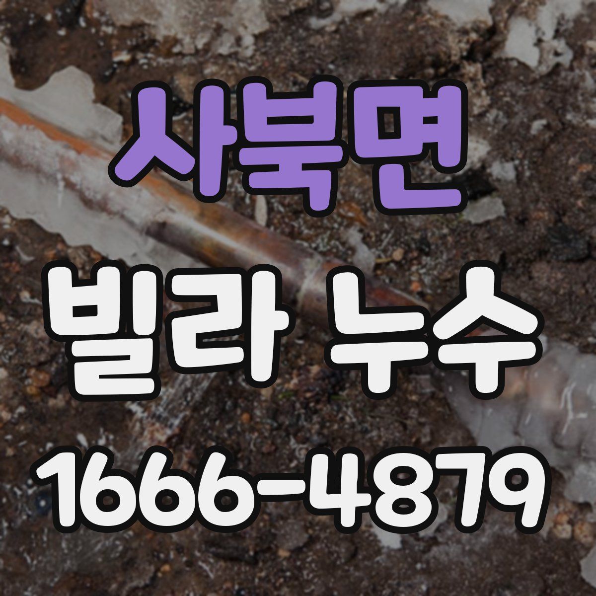사북면 빌라 누수