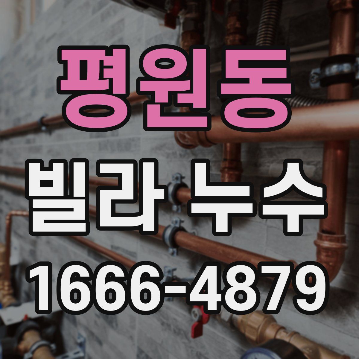 평원동 빌라 누수
