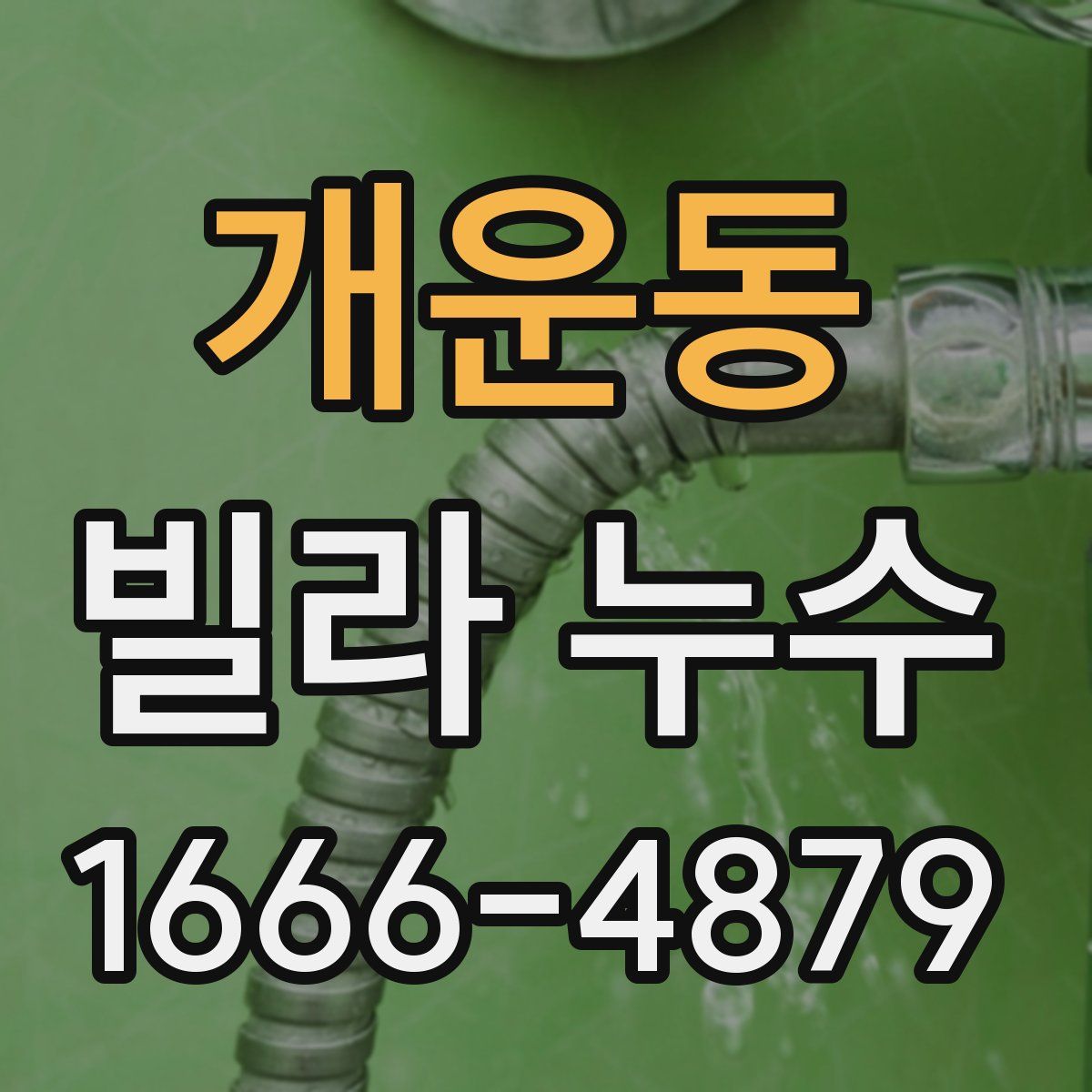 개운동 빌라 누수