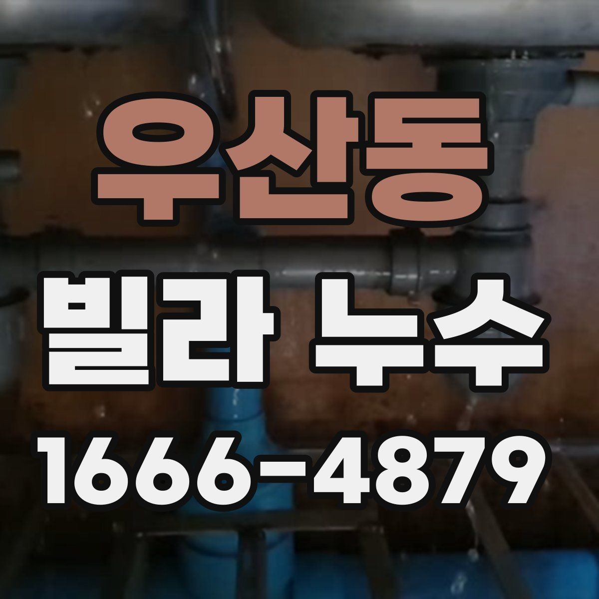 우산동 빌라 누수 발생 구역별 대응 방법