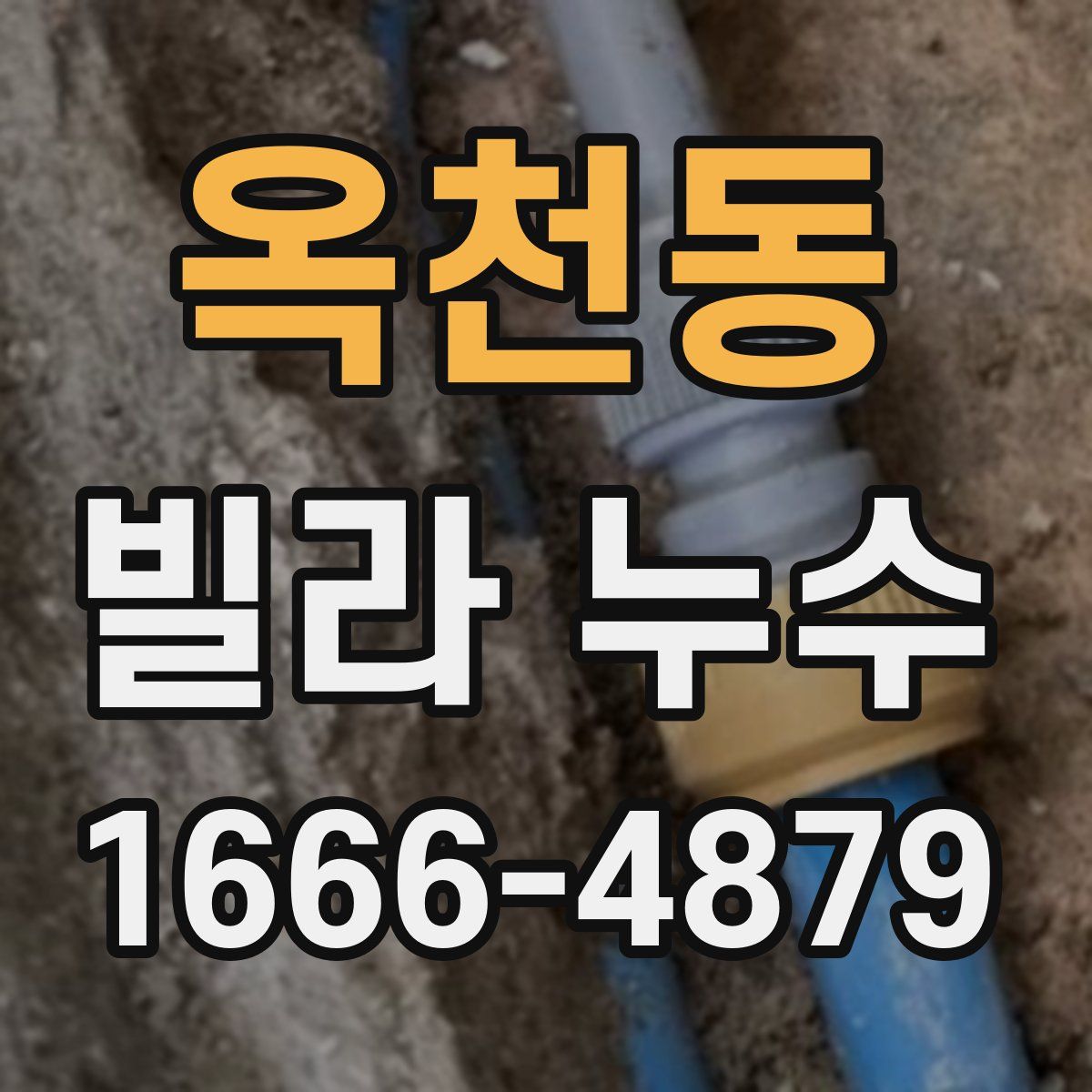 옥천동 빌라 누수