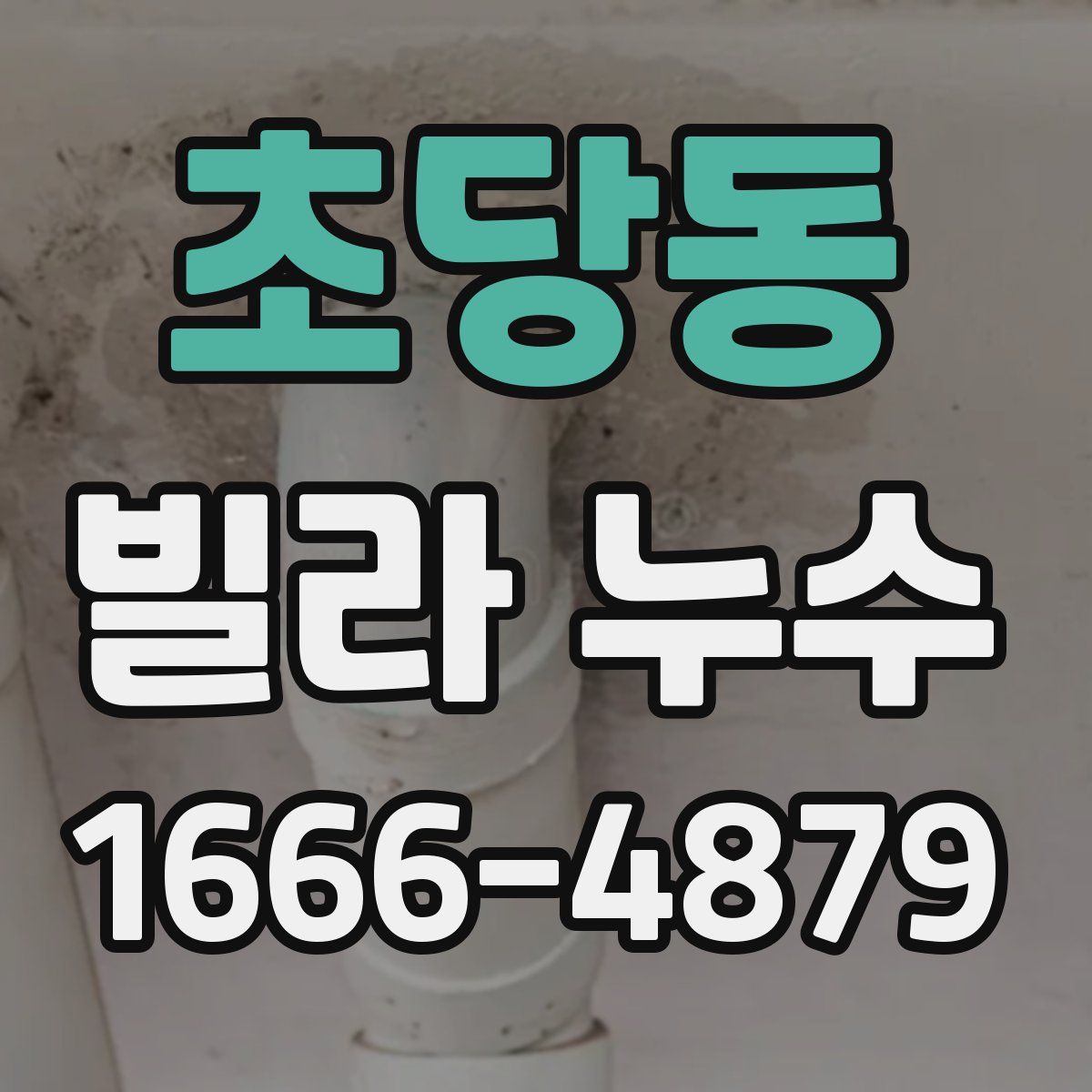 초당동 빌라 누수