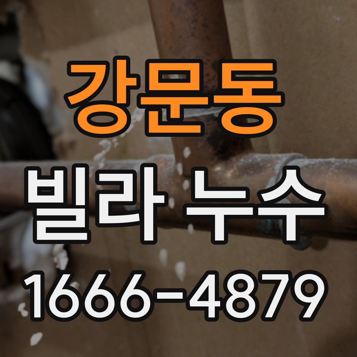 강문동 빌라 누수