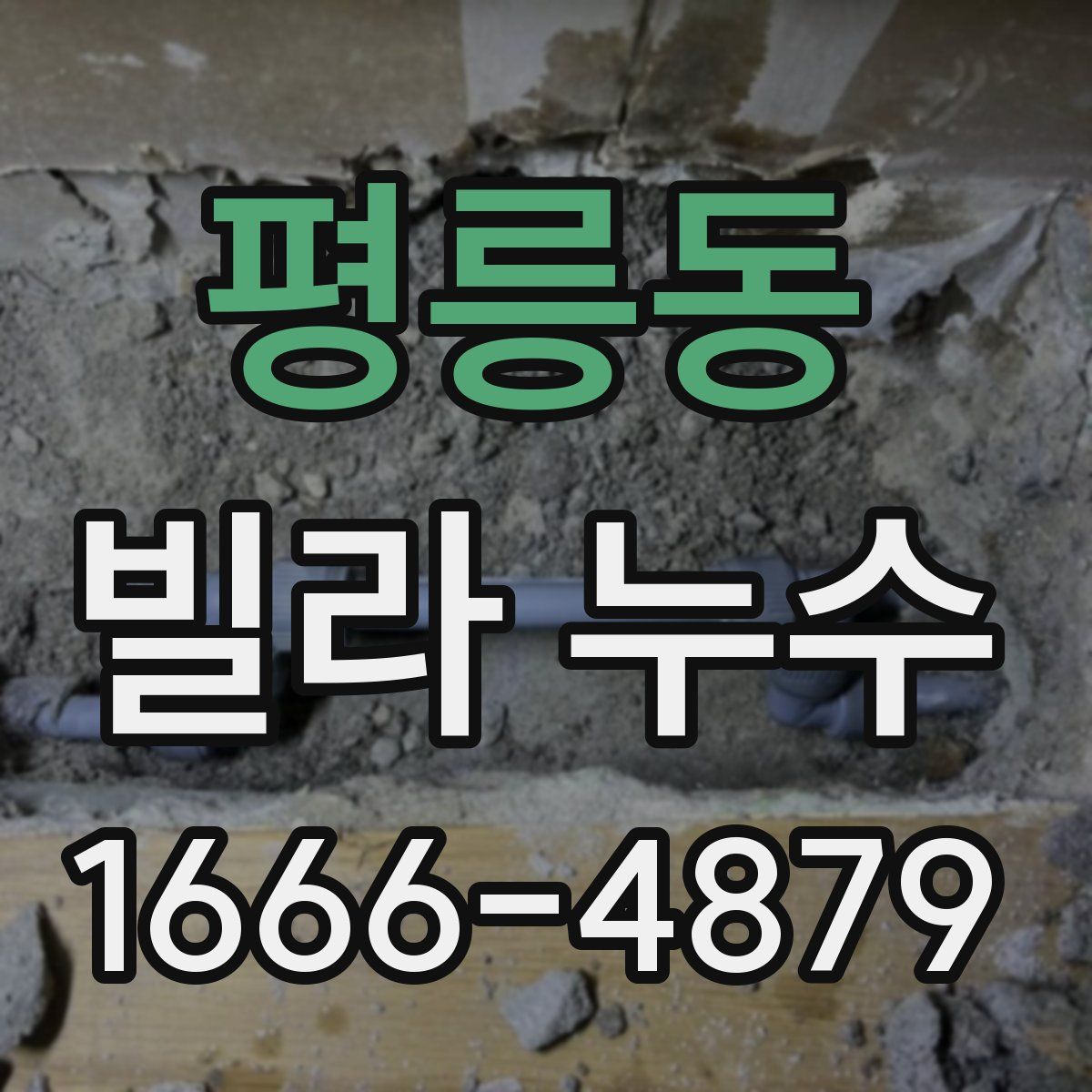 평릉동 빌라 누수