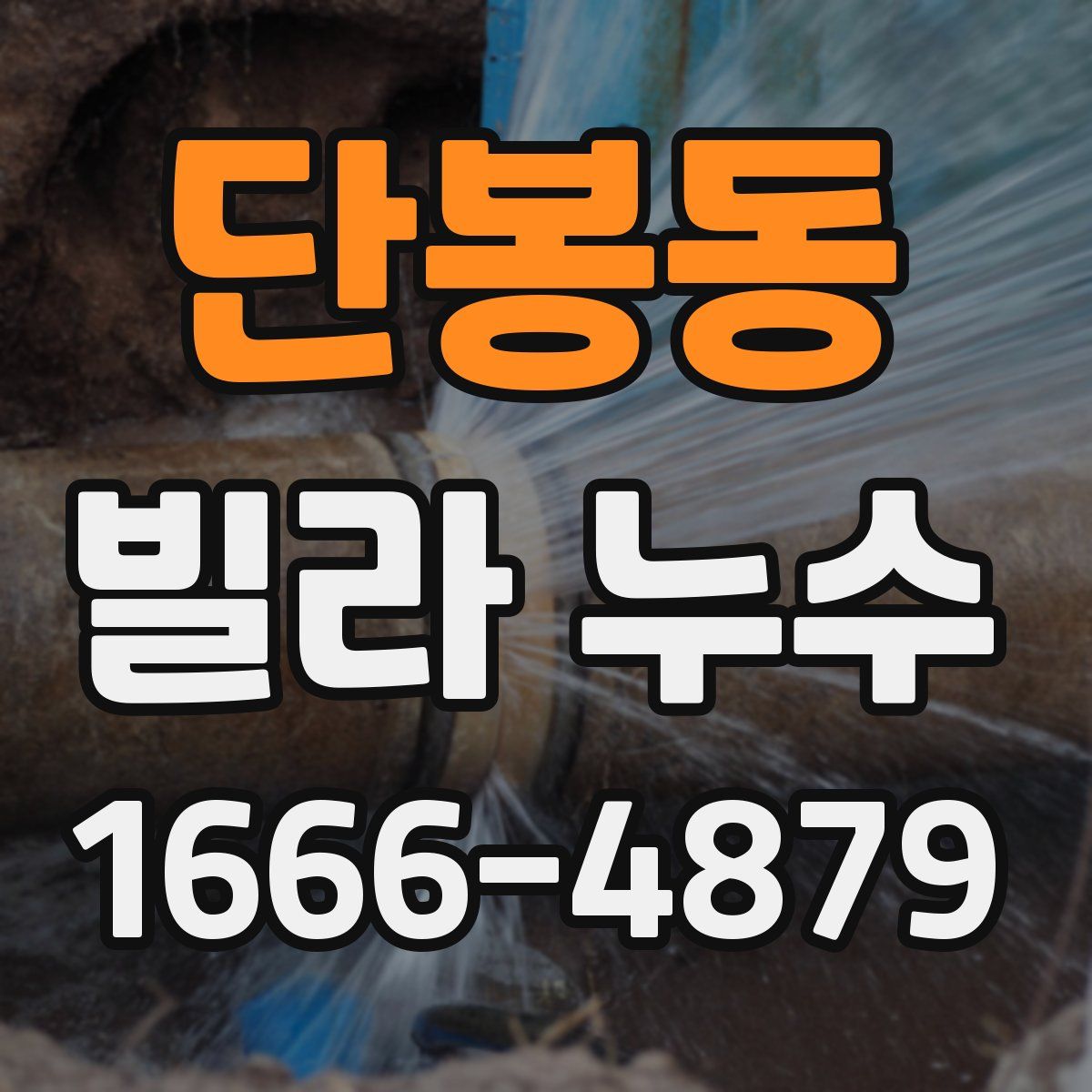 단봉동 빌라 누수