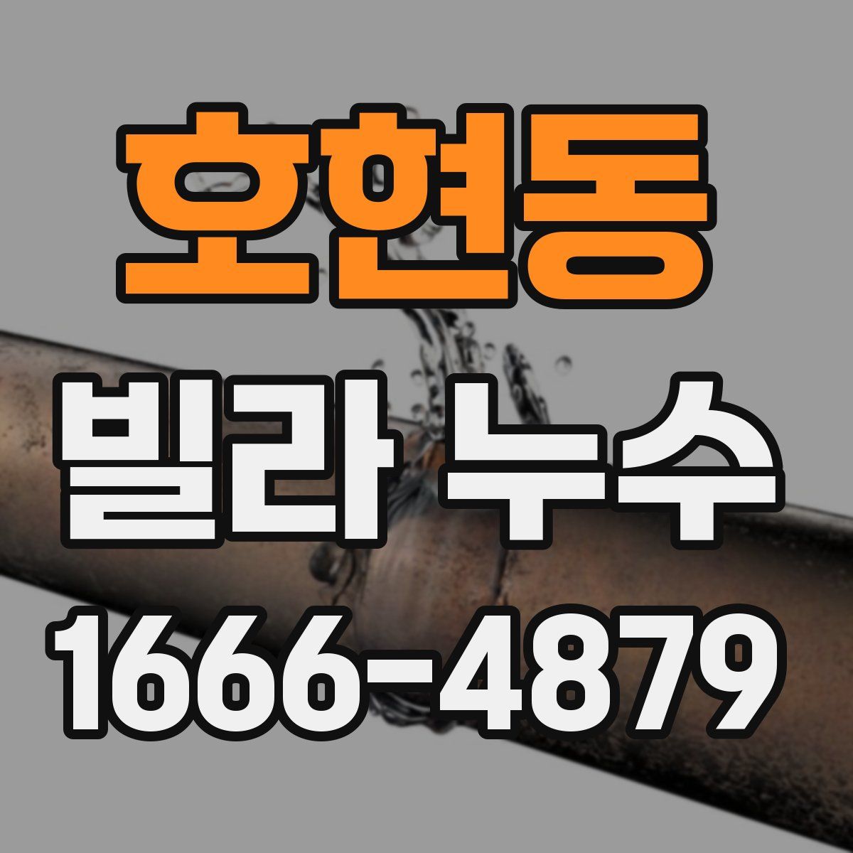 호현동 빌라 누수