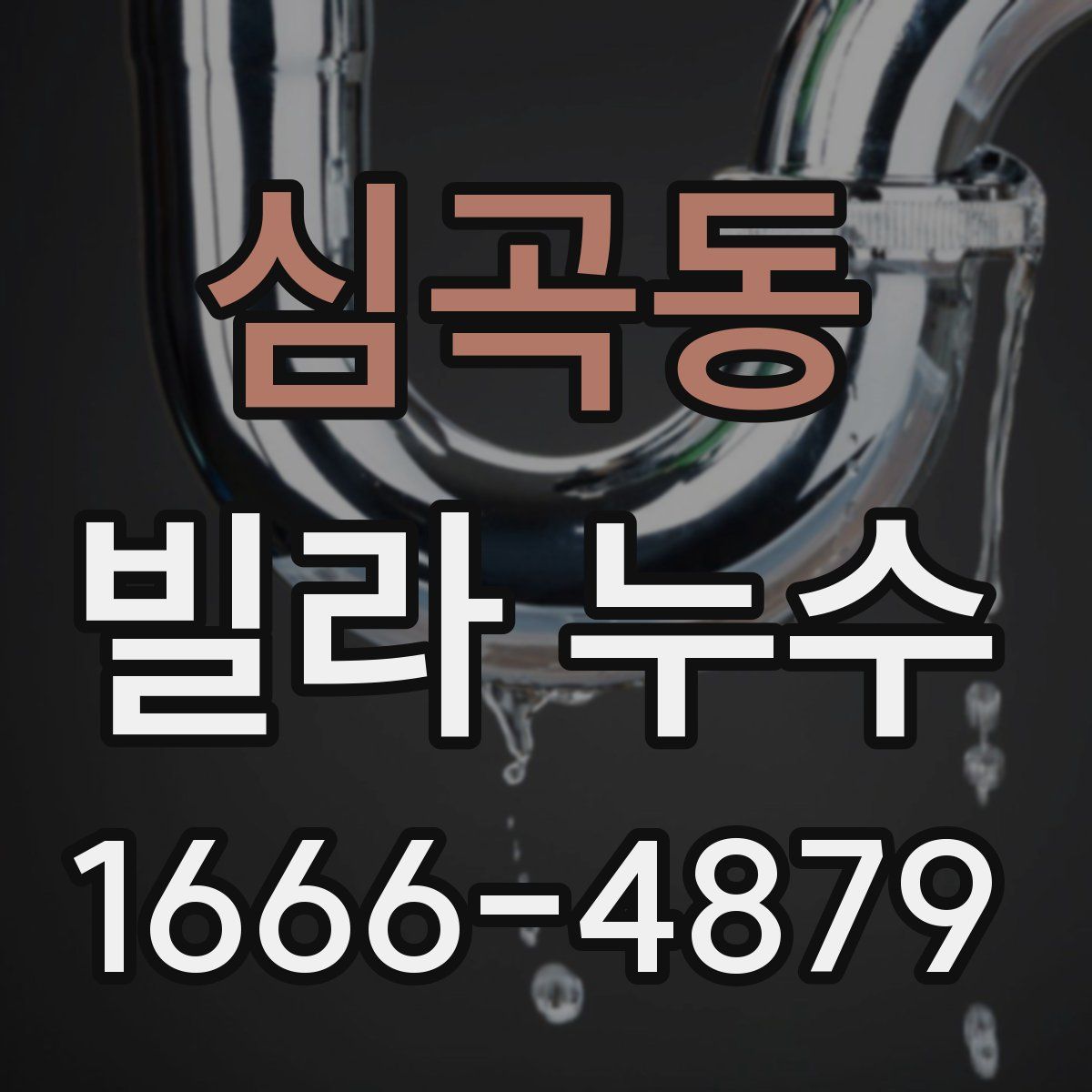 심곡동 빌라 누수
