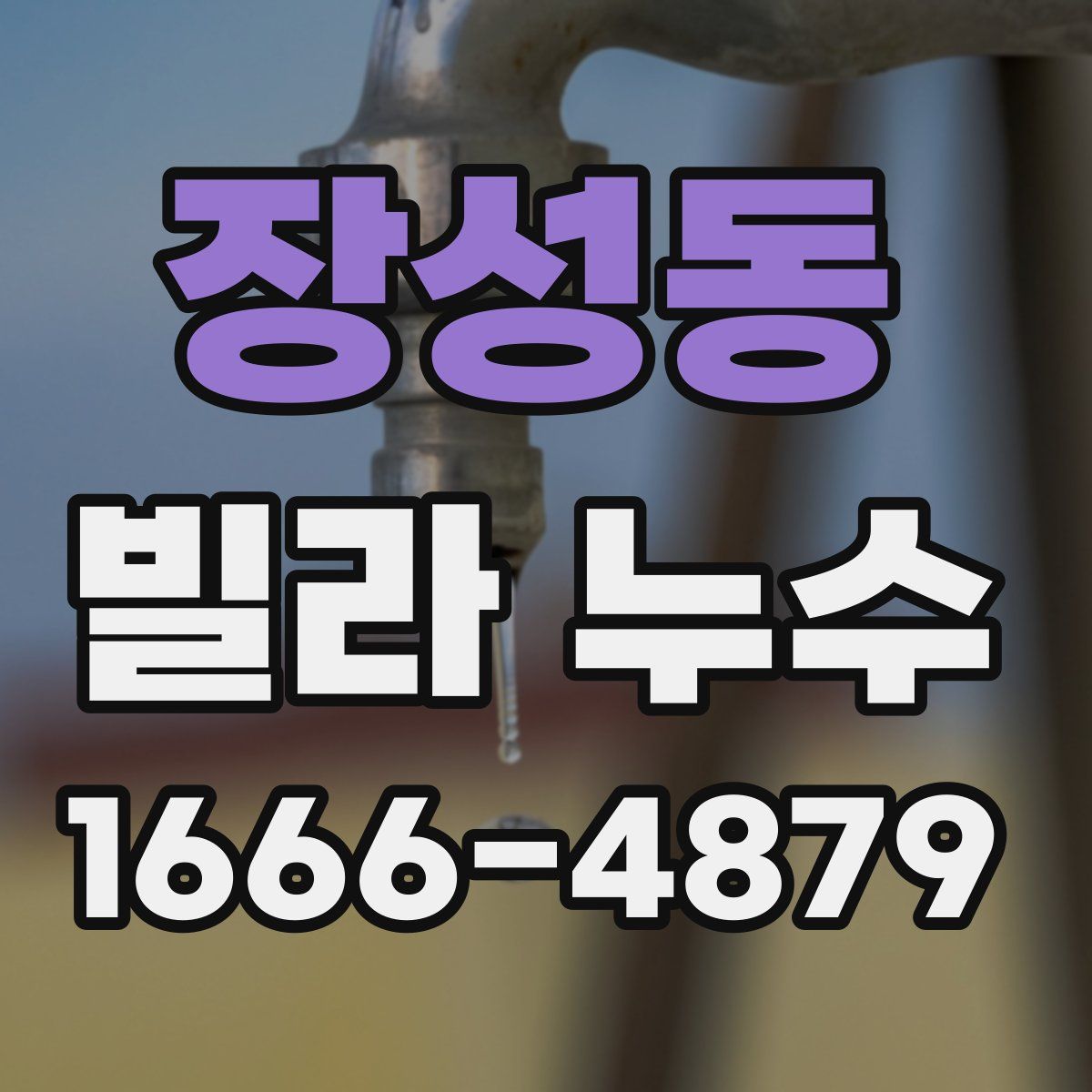 장성동 빌라 누수