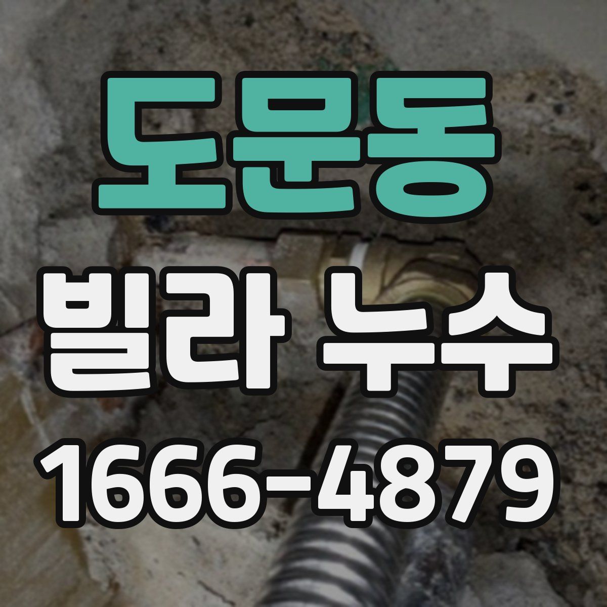 도문동 빌라 누수