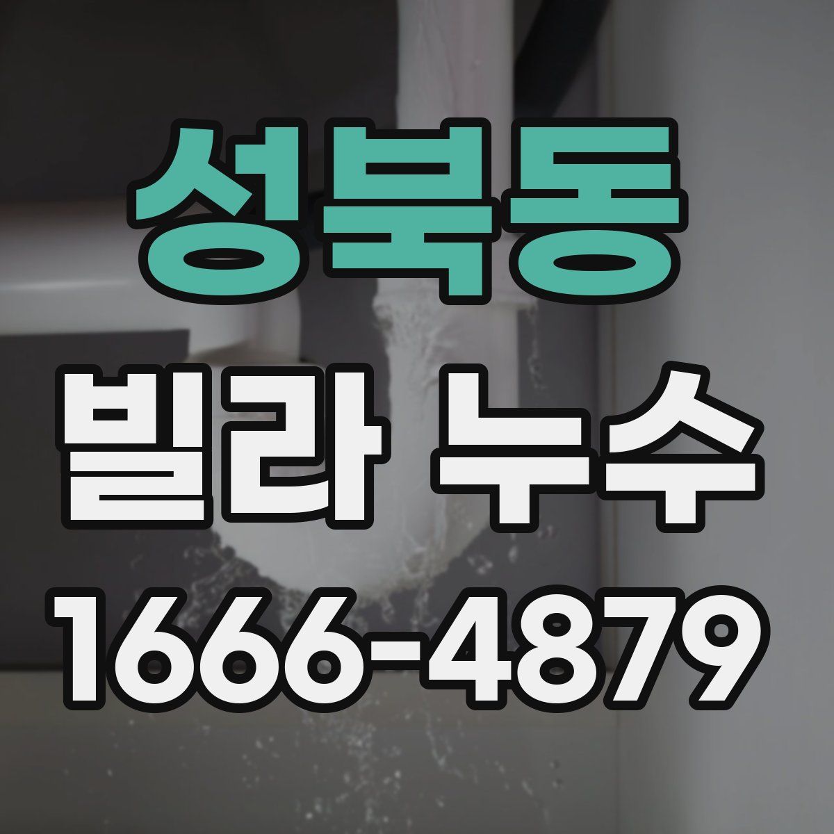 성북동 빌라 누수