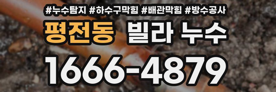 평전동 빌라 누수