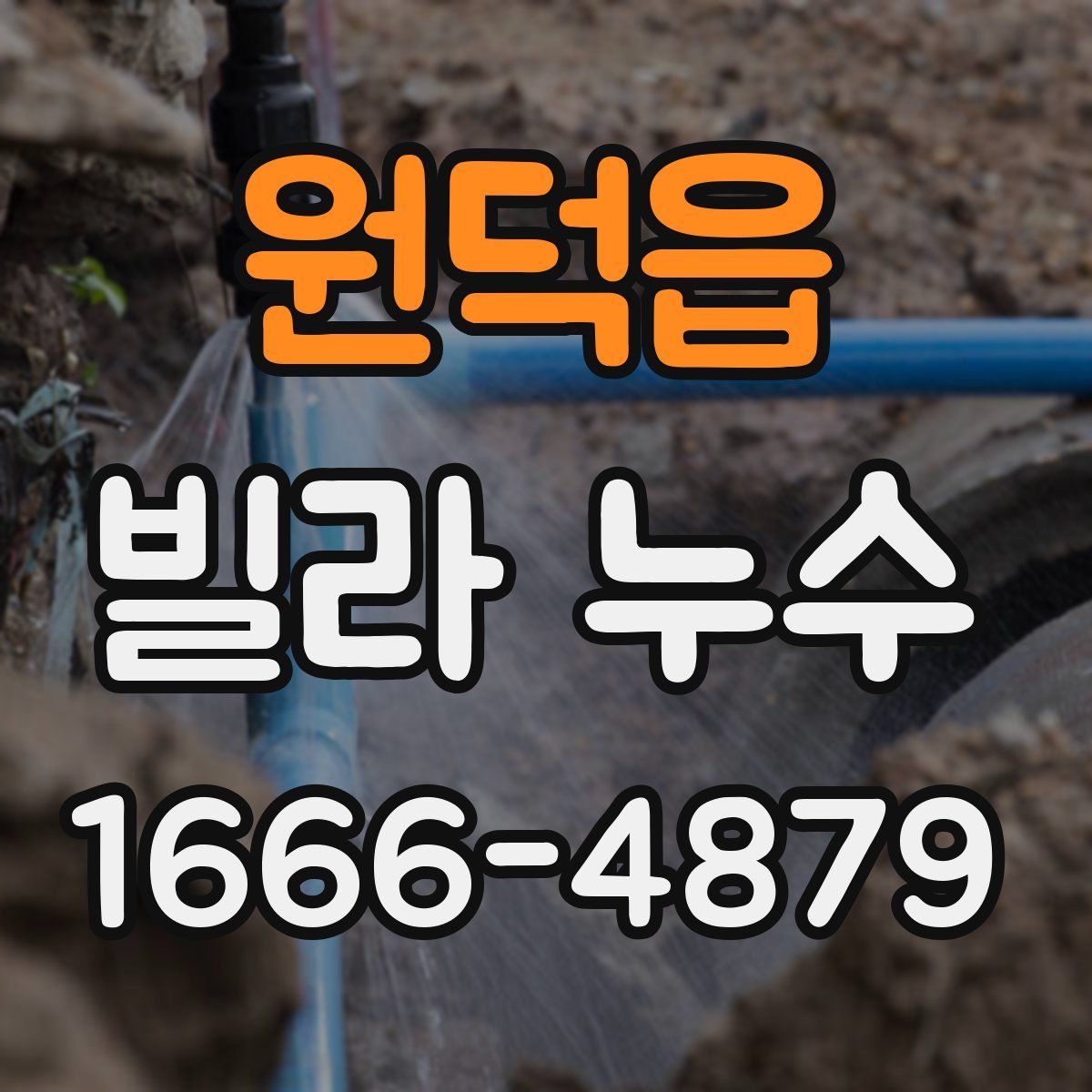 원덕읍 빌라 누수