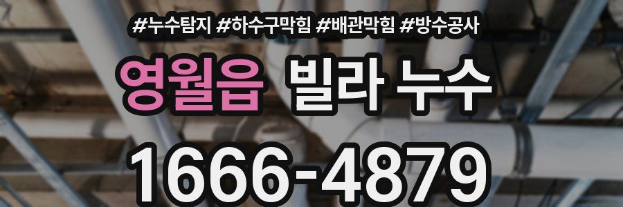 영월읍 빌라 누수