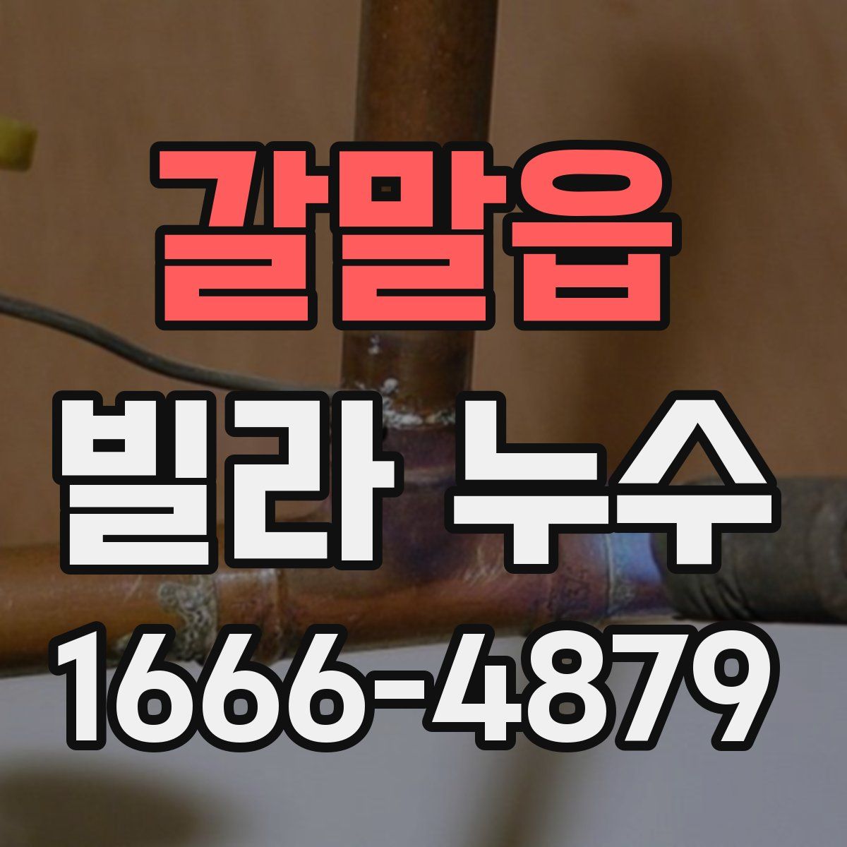 갈말읍 빌라 누수
