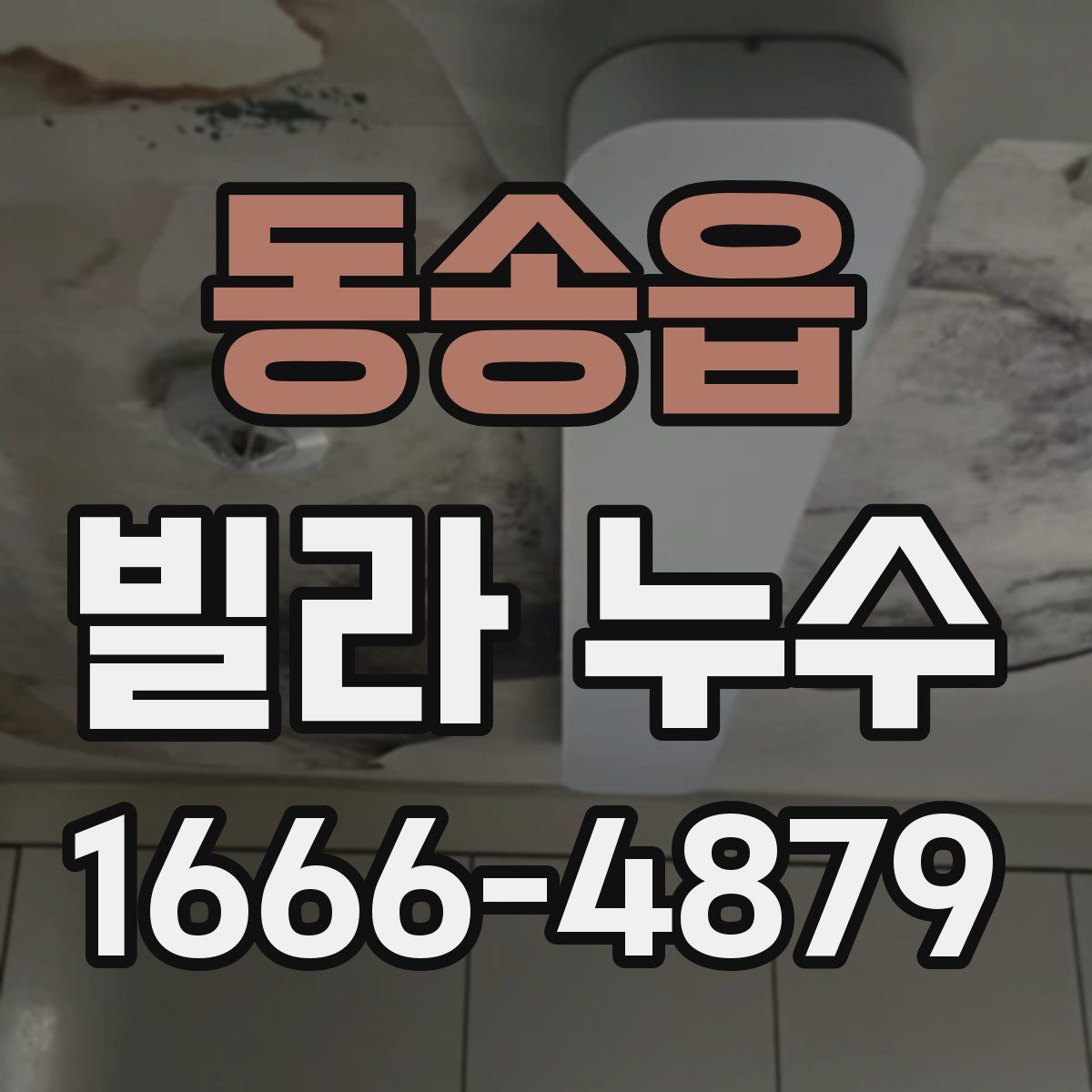 동송읍 빌라 누수