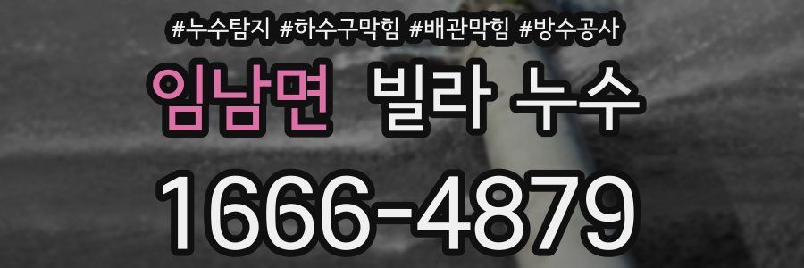 임남면 빌라 누수