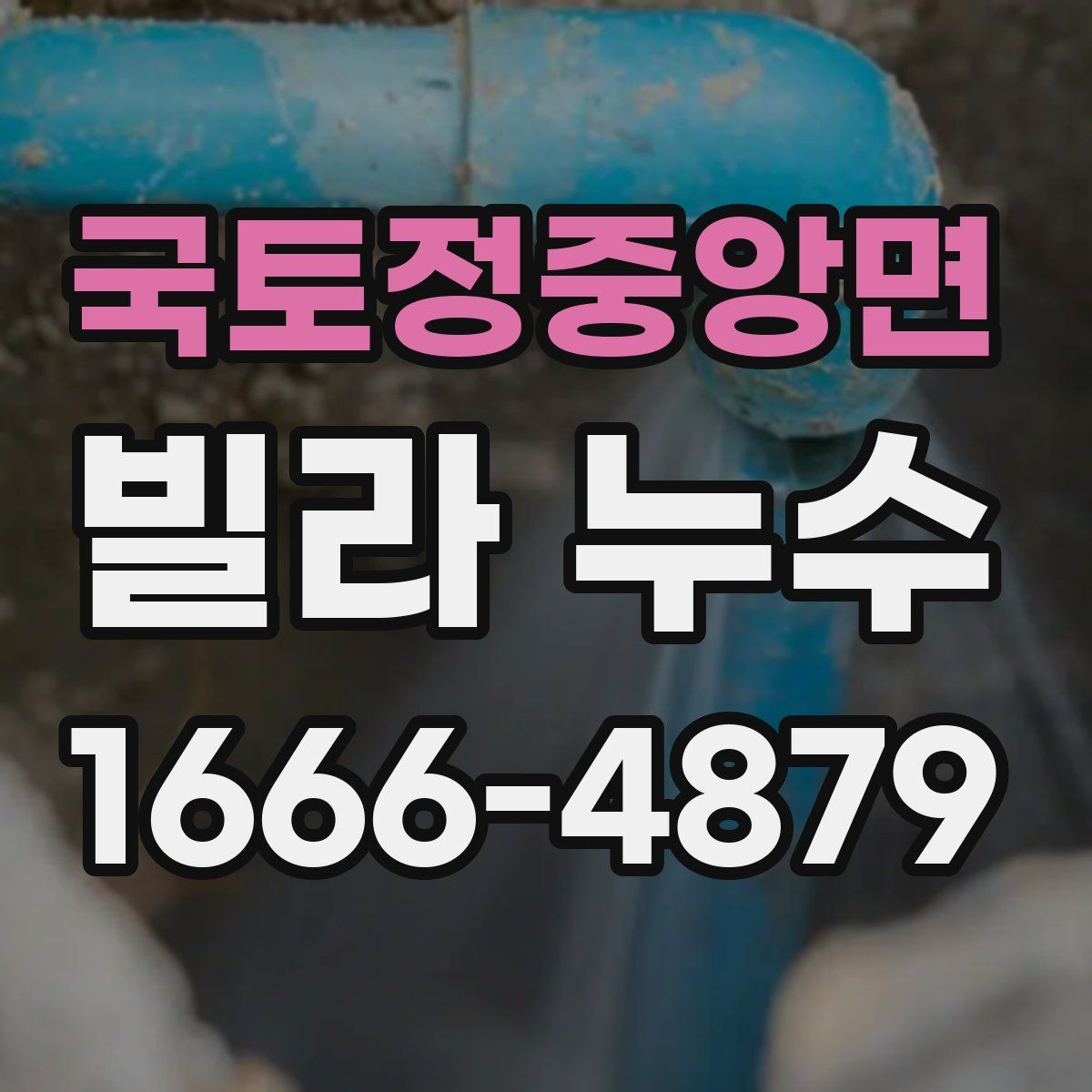국토정중앙면 빌라 누수