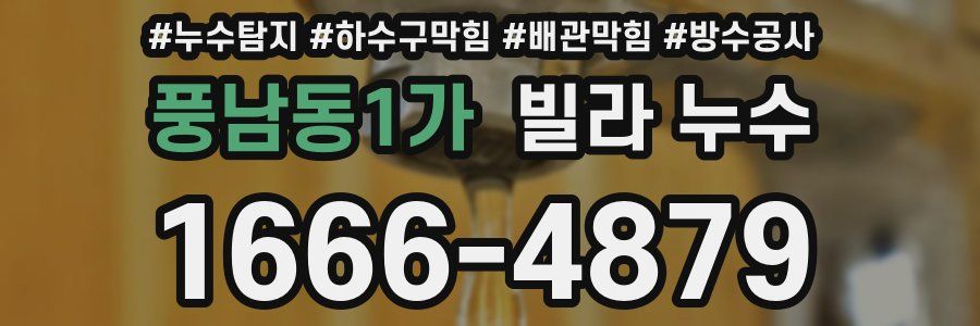 풍남동1가 빌라 누수