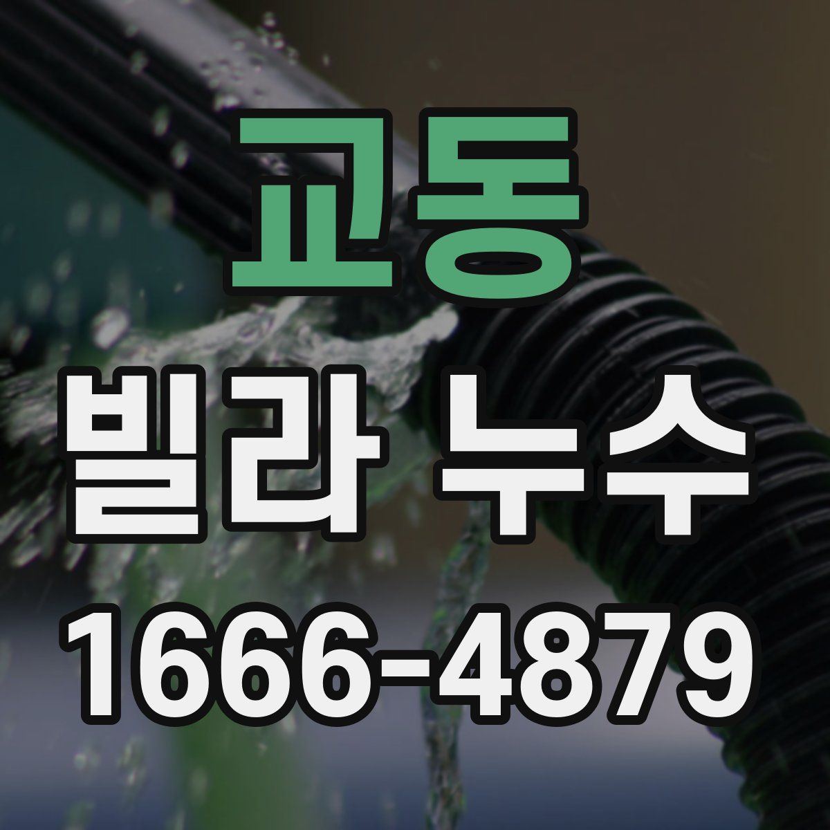 교동 빌라 누수