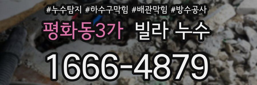 평화동3가 빌라 누수