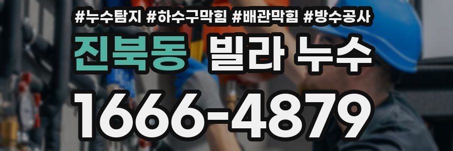 진북동 빌라 누수
