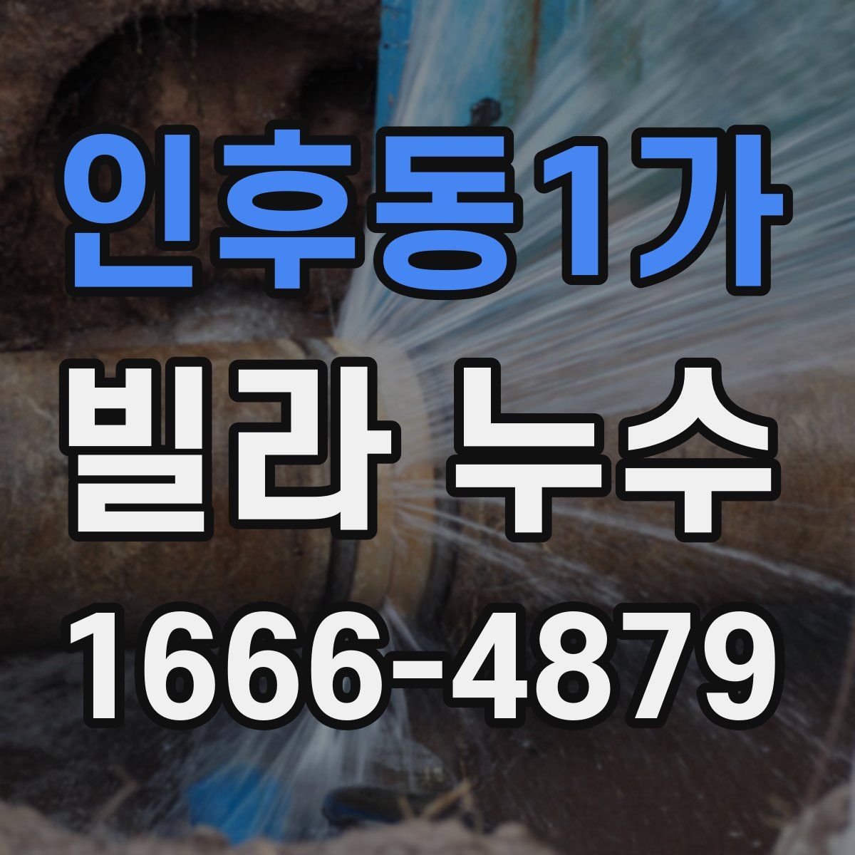 인후동1가 빌라 누수