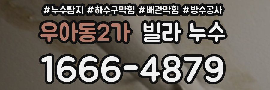 우아동2가 빌라 누수